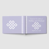 Chinesische Eleganz im Lavender Gästebuch (Voll)