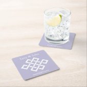 Chinesische Eleganz im Lavender Paper Untersetzer (Vor Ort)