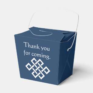 Chinesische Eleganz im Marine-Bevorzugungs-Kasten Geschenkschachtel