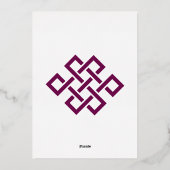 Chinesische Eleganz im Weinkeller Einladung (Rückseite)