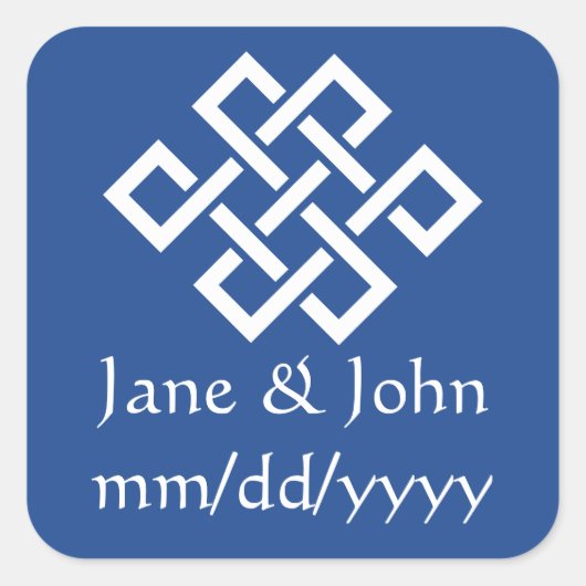 Chinesische Eleganz in Blue Sticker (Vorderseite)