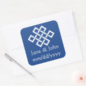 Chinesische Eleganz in Blue Sticker (Umschlag)
