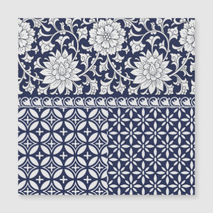 Chinesische Eleganz: Nahtlose Verzierung Magnetkarte