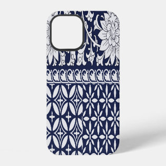 Chinesische Eleganz: Nahtloses Ornament iPhone 12 Hülle
