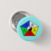 Chinesische Elemente Button (Vorne & Hinten)