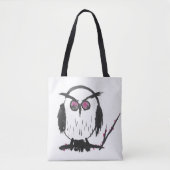 Chinesische Eule - Tragetaschen Tasche (Vorderseite)