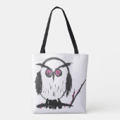 Chinesische Eule - Tragetaschen Tasche (Rückseite)