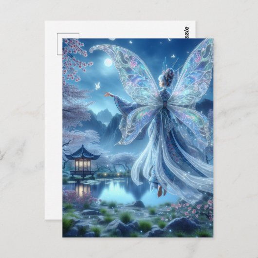 Chinesische Fairy Postkarte (Vorne/Hinten)