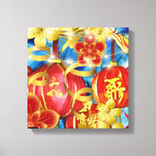 Chinesische Feiern Leinwanddruck