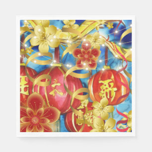 Chinesische Feiern Serviette