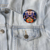 Chinesische Fisch-Stickerei Button (Beispiel)