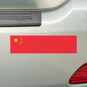 Chinesische Flagge Autoaufkleber (Auf Auto)