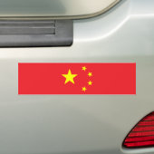 Chinesische Flagge Autoaufkleber (Auf Auto)
