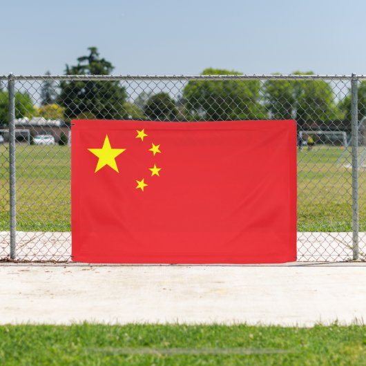 Chinesische Flagge Banner (InSitu)