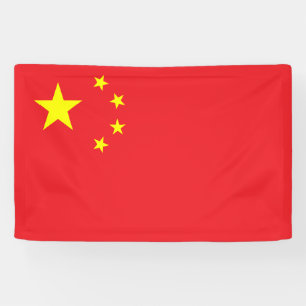 Chinesische Flagge Banner