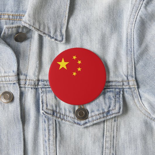 Chinesische Flagge Button (Beispiel)