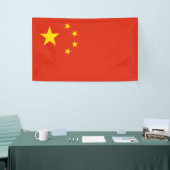 chinesische Flagge (China) Banner (Messeveranstaltung)