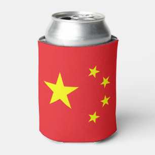 Chinesische Flagge Dosenkühler