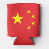 Chinesische Flagge Dosenkühler (Vorderseite)