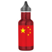 Chinesische Flagge Edelstahlflasche (Links)