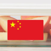 Chinesische Flagge Etiketten (Befestigt)