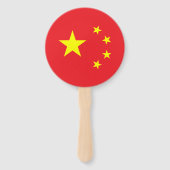 Chinesische Flagge Fächer (Rückseite)