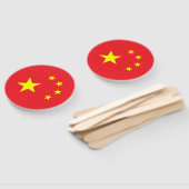 Chinesische Flagge Fächer (Non-assembled)