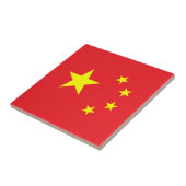 Chinesische Flagge Fliese (Seite)