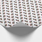 Chinesische Flagge Geschenkpapier (Ecke)