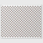 Chinesische Flagge Geschenkpapier (Flach)