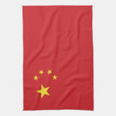 Chinesische Flagge Geschirrtuch (Vertikal)