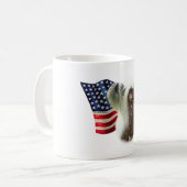 Chinesische Flagge Kaffeetasse (Vorderseite Links)