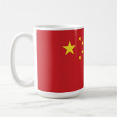 Chinesische Flagge Kaffeetasse (Links)