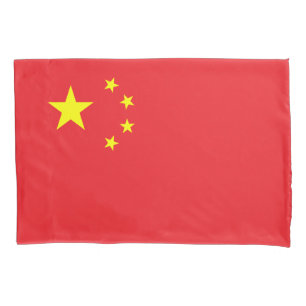 Chinesische Flagge Kissenbezug