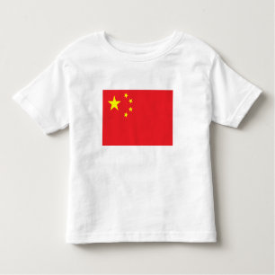 Chinesische Flagge Kleinkind T-shirt