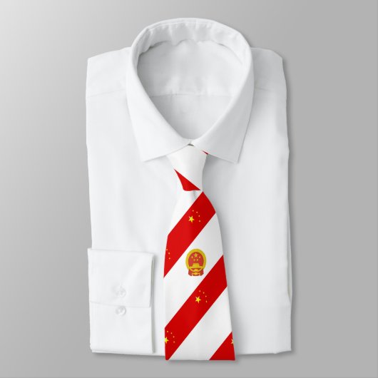 Chinesische Flagge Krawatte (Gebunden)