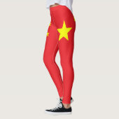 Chinesische Flagge Leggings (Links)
