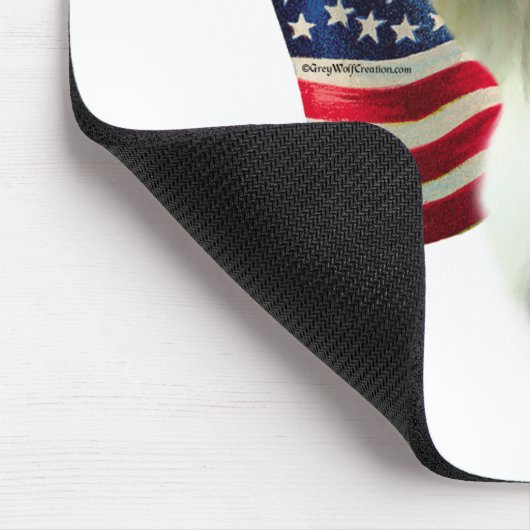 Chinesische Flagge Mousepad (Ecke)