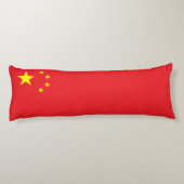 Chinesische Flagge Seitenschläferkissen (Rückseite)