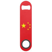 Chinesische Flagge Speed Flaschenöffner (Rückseite)