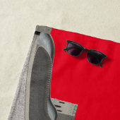 Chinesische Flagge Strandtuch (Beispiel)