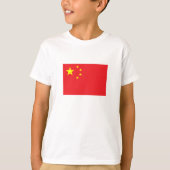 Chinesische Flagge T-Shirt (Vorderseite)