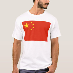 Chinesische Flagge T-Shirt