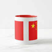 Chinesische Flagge Tasse (Zentrum)