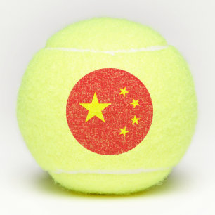 Chinesische Flagge Tennisbälle