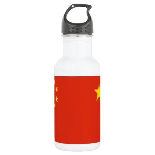 Chinesische Flasche mit Flaggenfreiheit Trinkflasche (Vorderseite)