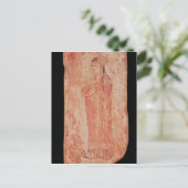 Chinesische Frau mit nestorianischer Note Postkarte (Stehend Vorderseite)