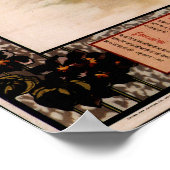 CHINESISCHE FRAU PHARMAZIE Kalender Werbung Kunst Poster (Ecke)