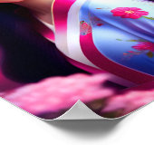 Chinesische Frau Poster (Ecke)