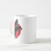 Chinesische Frauen freuen sich über das neue Jahr Kaffeetasse (Vorderseite Links)